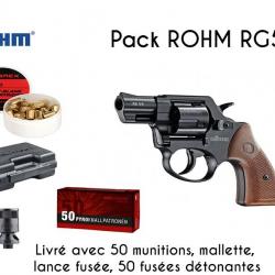 Pack effarouchement revolver Röhm RG 59 cal. 9 mm RK 