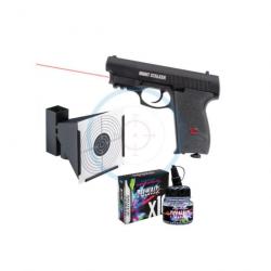Pack pistolet Crosman Night Stalker - Calibre 4.5 mm BBs