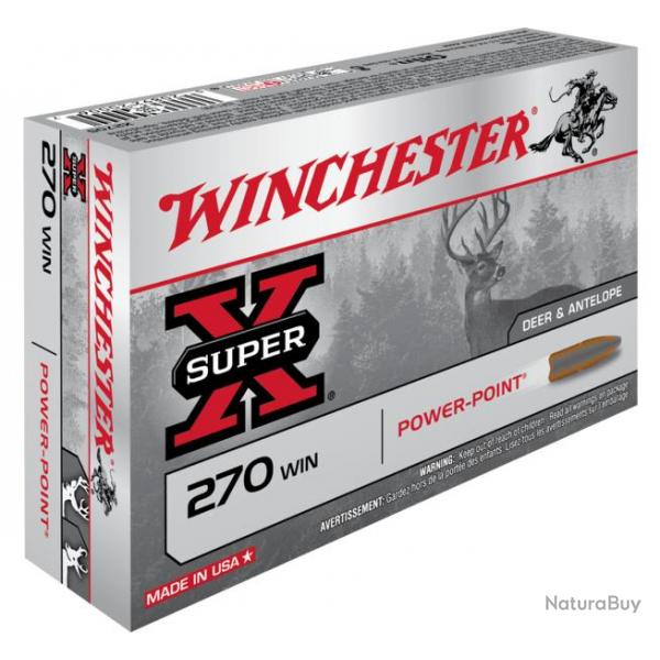 WINCHESTER 270 WIN 150grains Power-Point