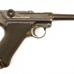 Pistolet P08 fabrication dwm en 1916 4499 calibre 9x19