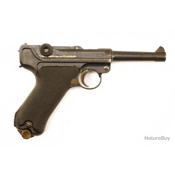 Pistolet P08 fabrication dwm en 1916 4499 calibre 9x19
