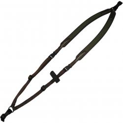 Bretelle pour arme et sac à dos (Couleur: olive)