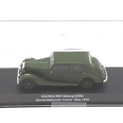 Hotchkiss 686 Cabourg de 1936 miniature utilisée par la Marine Nationale