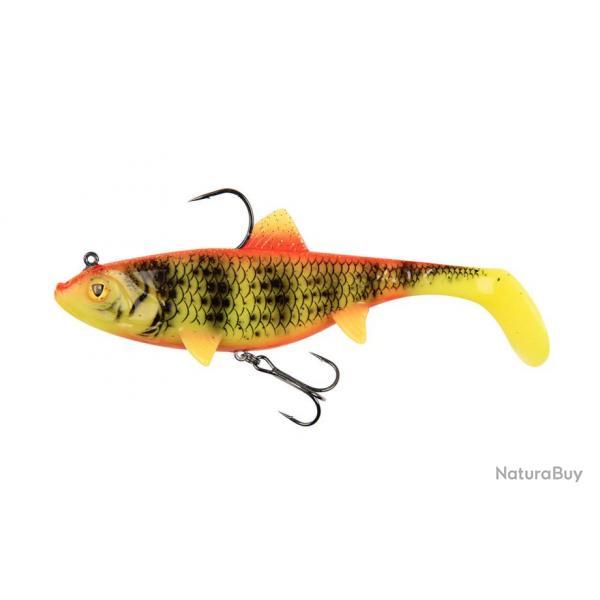 Leurre Souple Fox Rage Replicant Wobble 14cm 14cm 55g Bright Perch UV A l'unit