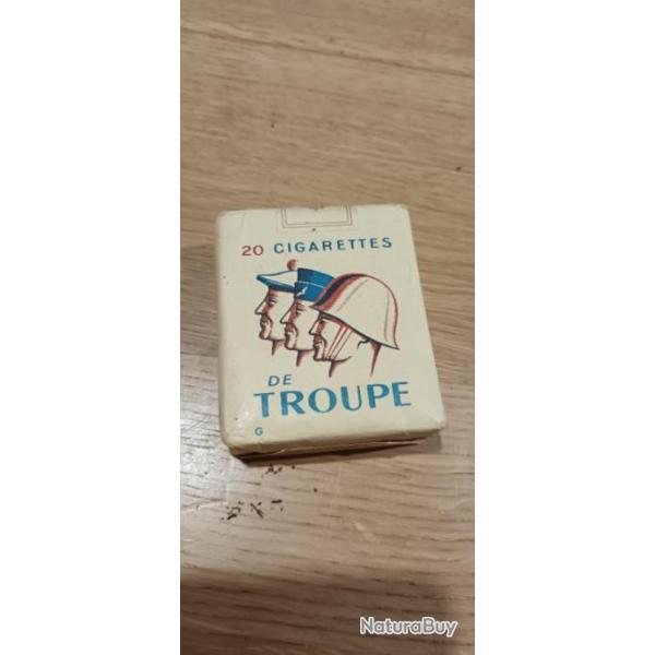 Vends Paquet de cigarettes troupe