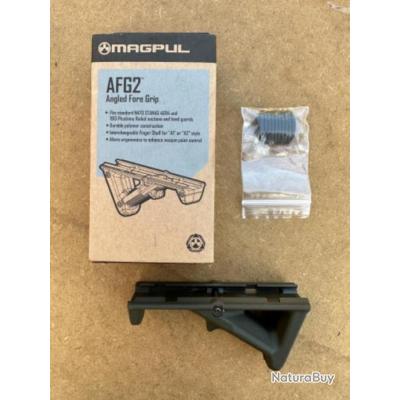 Poignée MAGPUL AFG2 (Angle Fore Grip) - vert OD - Poignées tactiques ...