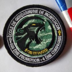 écusson militaire école Montluçon insigne collection