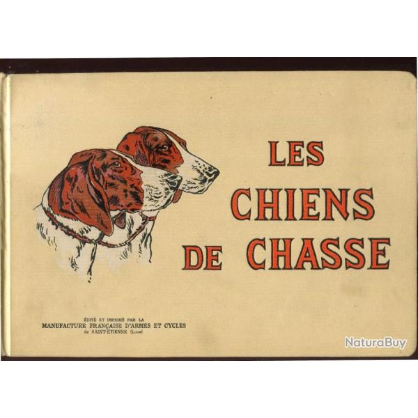 LES CHIENS DE CHASSE  Manufacture Franaise de D,ARMES ET CYCLES 1939