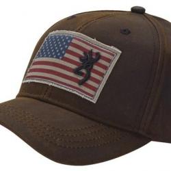 Casquette Browning Liberty wax marron Taille unique
