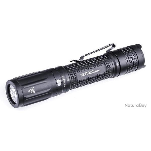 Lampe torche Nextorch e51c noir 1600lm porte 205m rechargeable