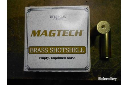 Magtech Brass Shotshell Empty Unprimed Brass