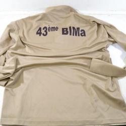 T-shirt Armée Française 43e BIMA sable Mali