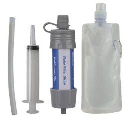 PROMO - Kit complet de purification de l'eau portable - Gris