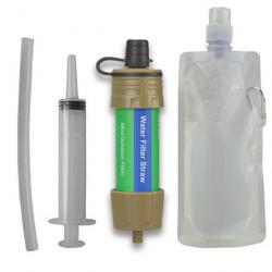 PROMO - Kit complet de purification de l'eau portable - Tan