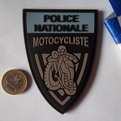 écusson obsolète ! police motocycliste (basse visibilité) insigne collection