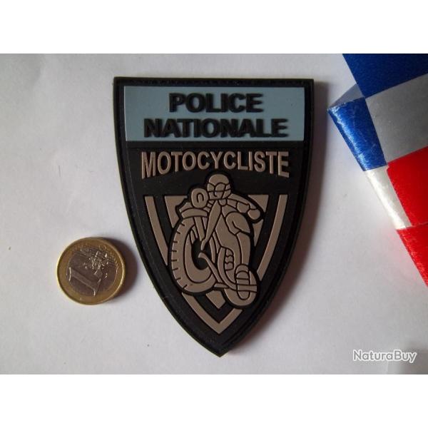 cusson PVC obsolte ! police motocycliste (basse visibilit) insigne collection