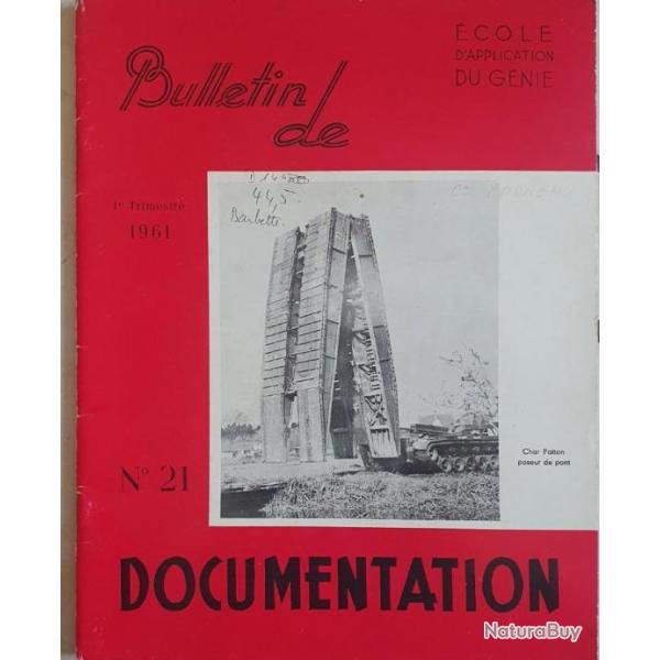 Bulletin de documentation de l'cole d'application du gnie d'Angers 1961