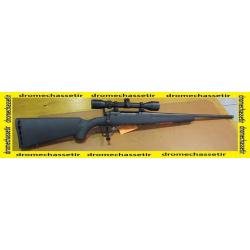 carabine a verrou Savage Axis , cal 222 rem , canon 56cm, chargeur et lunette Weaver 3-9x40 NEUVE