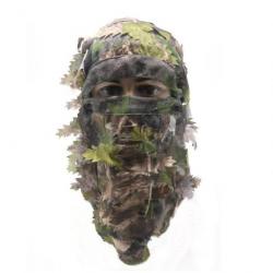 PROMO - Cagoule de camouflage 3D respirante en maille de camouflage - Modèle 1
