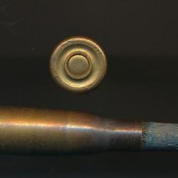 ( 10199) UNE CARTOUCHE 8mm LEBEL A blanc Mle 1905/27 TBE WW2  Fabrication RENNES 1937
