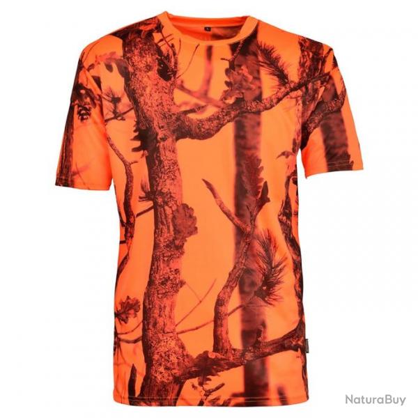 T SHIRT CHASSE FLUO GHOSTCAMO GCBB