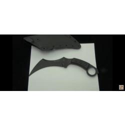 Couteau TOPS Tactical Karambit Lame Acier Carbone 1095 Manche Micarta Etui Kydex Made In USA