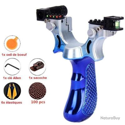 Fronde Pro Lance Pierre haute précision - Slingshot laser chasse tir Sportif e