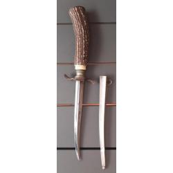 Grand Stylet 30 cm Dague de Châtellerault couteau France 19° Siècle ORIGINAL