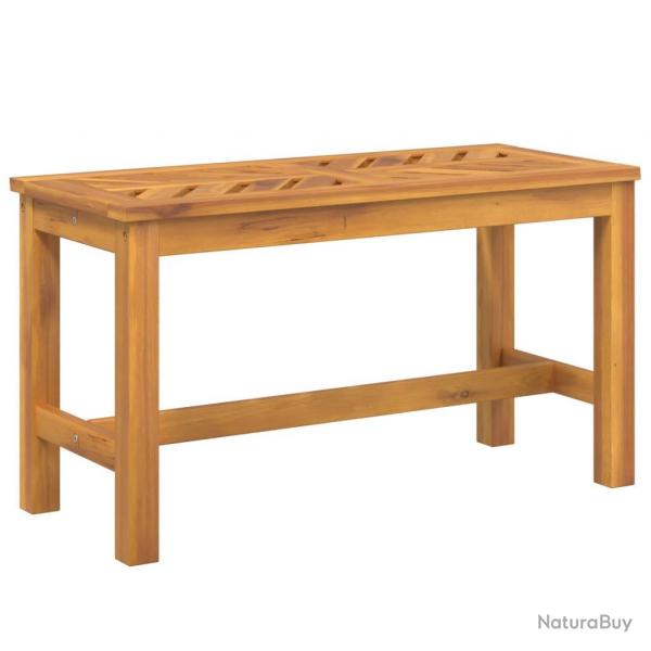 Banc de jardin meuble de patio d'extrieur terrasse 80 x 35 x 45 cm bois massif d'acacia 02_0011324