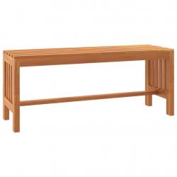 Banc de jardin meuble de patio d'extérieur terrasse 110 x 35 x 45 cm bois massif d'eucalyptus 02_00