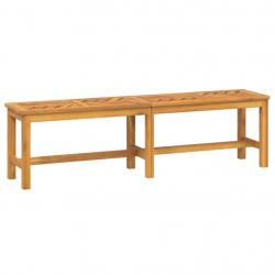 Banc de jardin meuble de patio d'extérieur terrasse 150 x 35 x 45 cm bois massif d'acacia 02_0011253