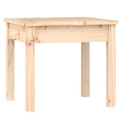 Banc de jardin meuble de patio d'extérieur terrasse 50 x 44 x 45 cm bois massif de pin 02_0011322