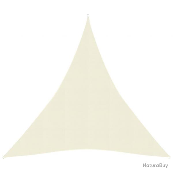 Voile toile d'ombrage parasol 160 g/m 3 x 4 x 4 m PEHD crme 02_0009085