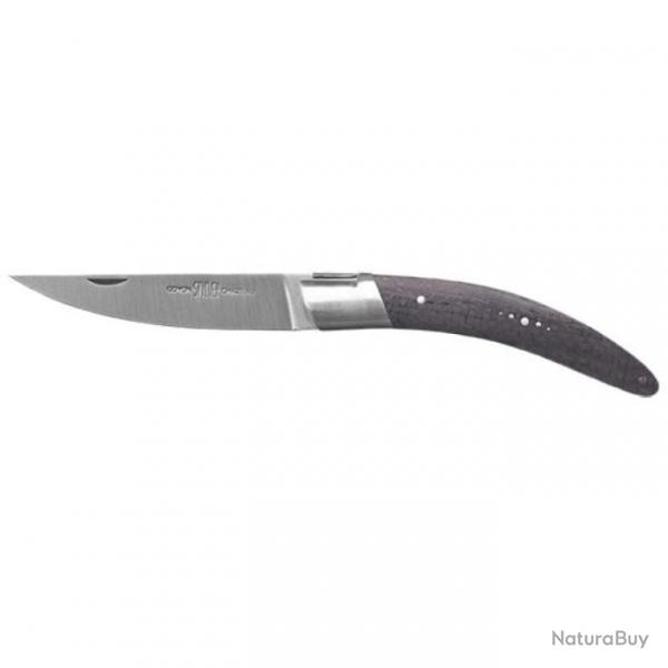 Couteau de poche Goyon Chazeau Styl ver 21,5 cm / Corne de blier / M - 21,5 cm / Fibre de carbone /