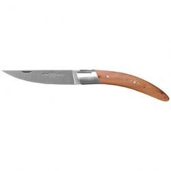 Couteau de poche Goyon Chazeau Styl ver - 21,5 cm / Loupe de cade / Main
