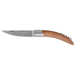 Couteau de poche Goyon Chazeau Styl ver 21,5 cm / Corne de bélier / M - 21,5 cm / Olivier / Simple
