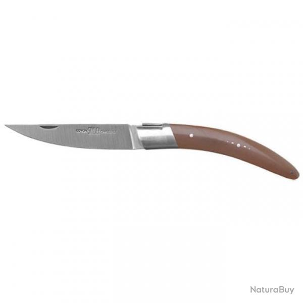 Couteau de poche Goyon Chazeau Styl ver - 21,5 cm / Pointe de corne / Main