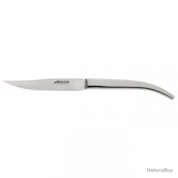 Couteau steak Arcos Manche Acier - 23 cm