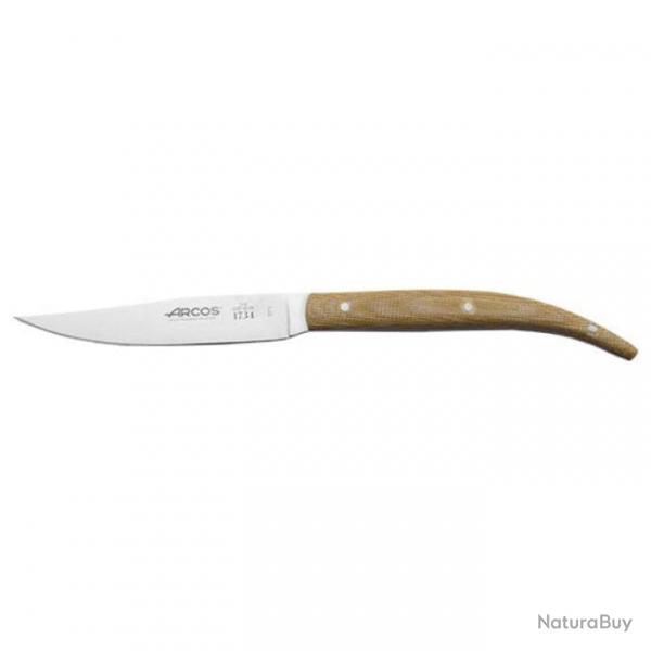 Couteau steak Arcos Manche Micarta - 23 cm