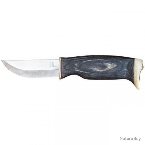 Hunter's knife Arctic Legend Manche bois teint noir 21 cm - 21 cm