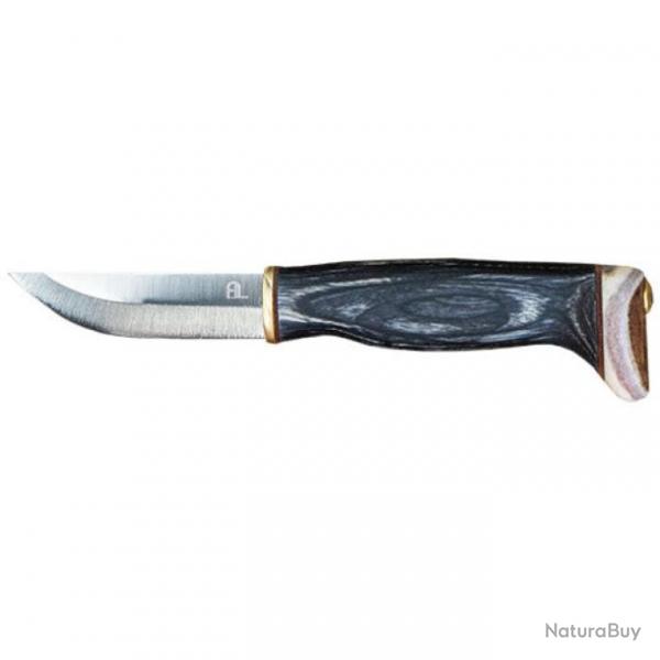 Handicraft knife Arctic Legend Manche bois teint noir - 19,5 cm