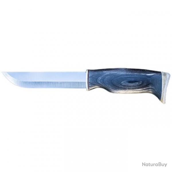Bear knife Arctic Legend Manche bois teint noir - 26 cm