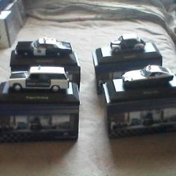 lot 4 voitures collection police cars
