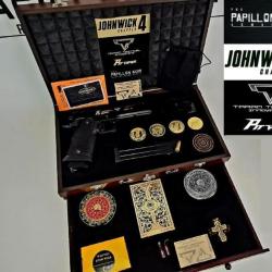 PNA BDAY ÉDITION EXTREM LIMITEE JOHNWICK4 PIT VIPER ARMY GAZ COFFRET BOIS BY PAPiLL0N N0iR Armament