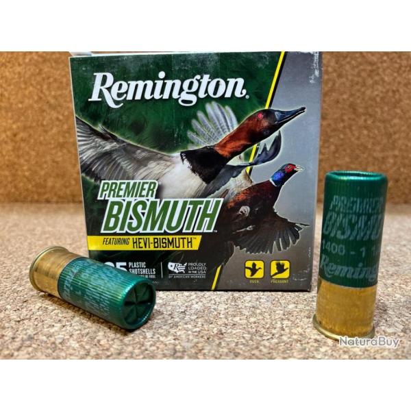 Cartouches Remington Premier Bismuth C/12/70 - 35 gr - Plomb n5 - Boite de 25- Toutes Armes
