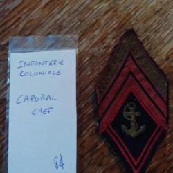 Infanterie coloniale caporal-chef