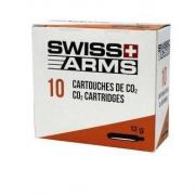Autre jeu de plein air Swiss Arms cartouches de gaz co2 airsoft par 25 