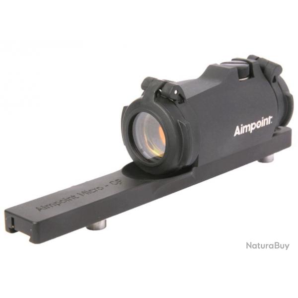 Viseur Point Rouge Aimpoint Micro H2 avec Montage Leupold QR Rail 2MOA