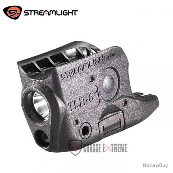 Lampe STREAMLIGHT TLR-6 Glock 42/43 Noir