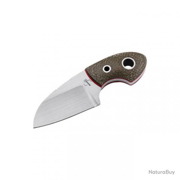 Couteau de cou Bker Plus Gnome Micarta D2 9,7 cm - 9,7 cm